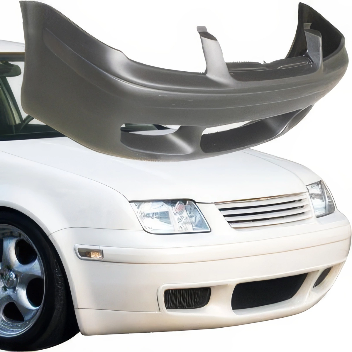 Modify your Volkswagen Jetta 1999 with our Exterior/Front Bumpers - 1