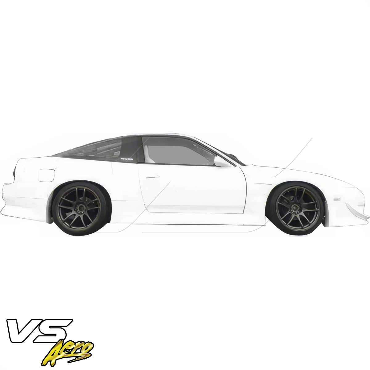 Modify your Nissan 240SX 1989 with our Exterior/Side Skirts - 16