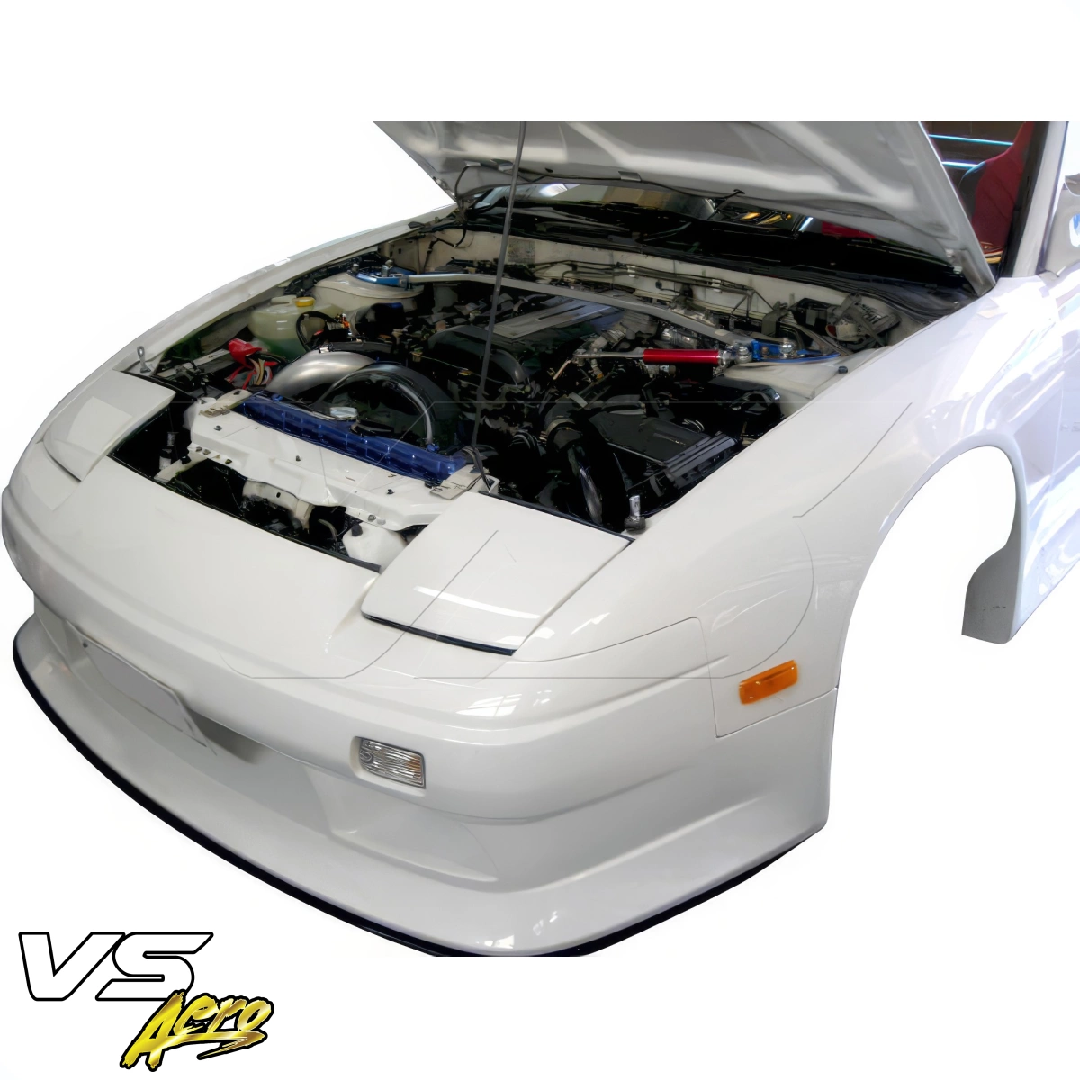 Modify your Nissan 240SX 1989 with our Exterior/Front Bumpers - 9