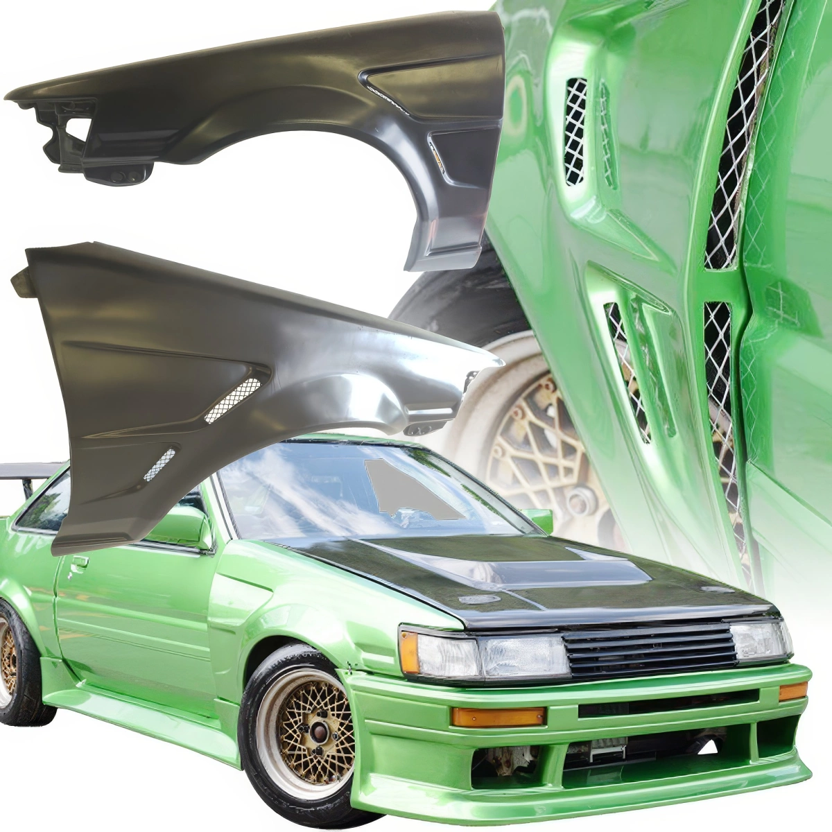 Modify your Toyota Corolla 1984 with our Exterior/Fenders - 13