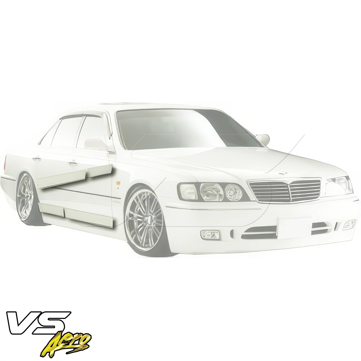 Modify your Infiniti Q45 1997 with our Exterior/Side Skirts - 2