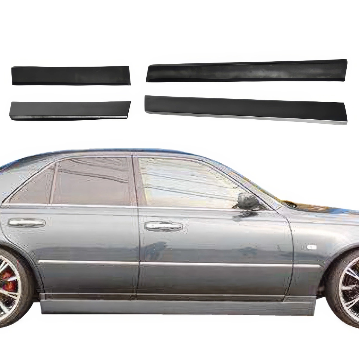 Modify your Infiniti Q45 1997 with our Exterior/Side Skirts - 4