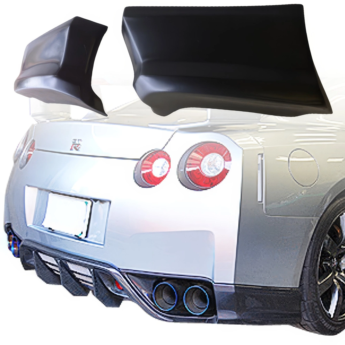 Modify your Nissan GT-R 2009 with our Exterior/Rear Lips - 4