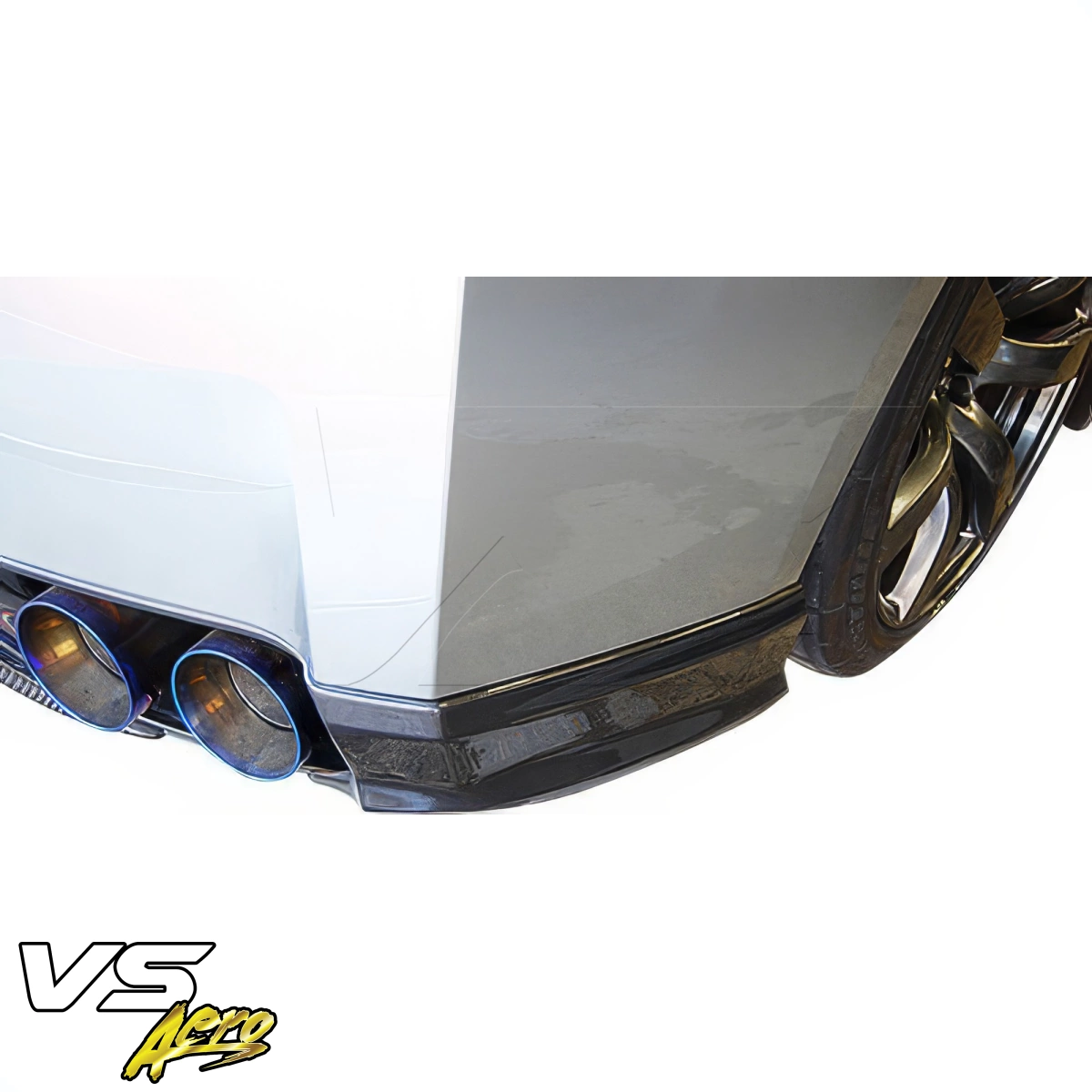 Modify your Nissan GT-R 2009 with our Exterior/Rear Lips - 6