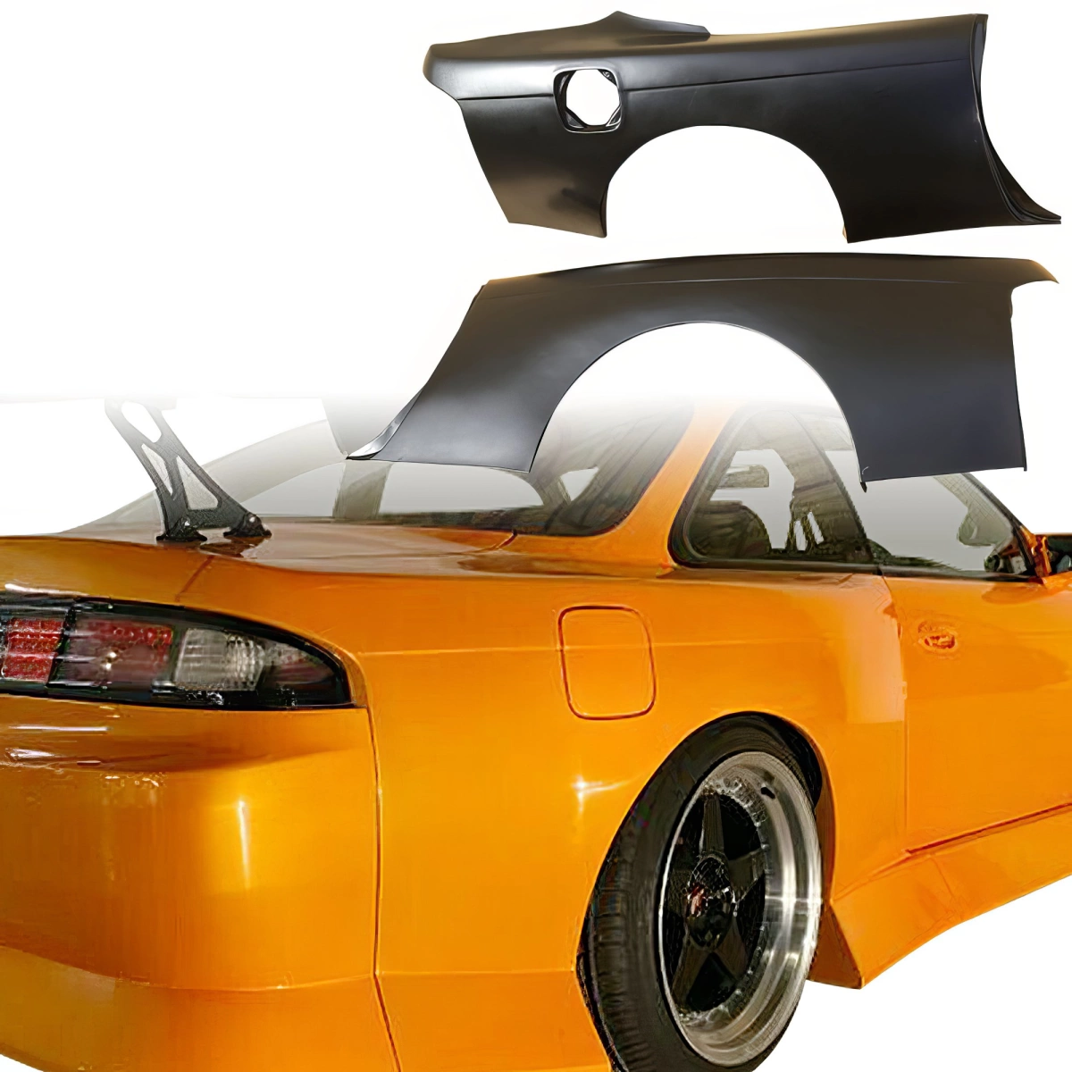 Modify your Nissan 240SX 1997 with our Exterior/Complete Body Kits - 5