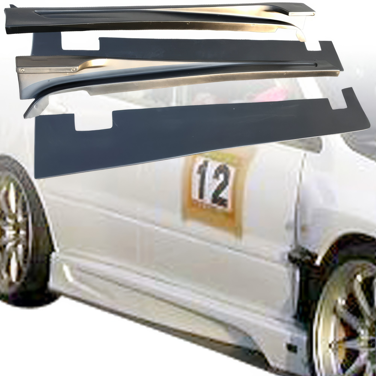 Modify your Mitsubishi Evolution 2003 with our Exterior/Side Skirts - 