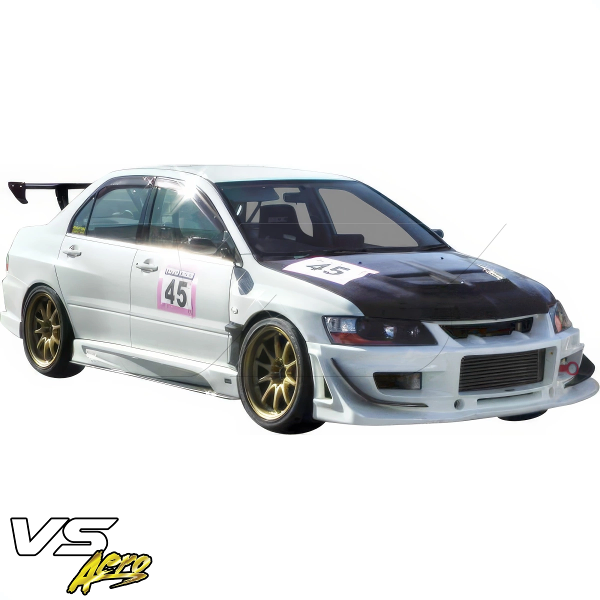 Modify your Mitsubishi Evolution 2003 with our Exterior/Side Skirts - 3