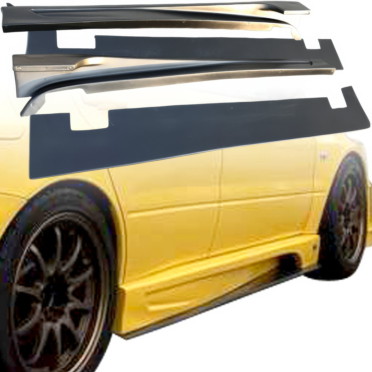 Modify your Mitsubishi Evolution 2003 with our Exterior/Side Skirts - 