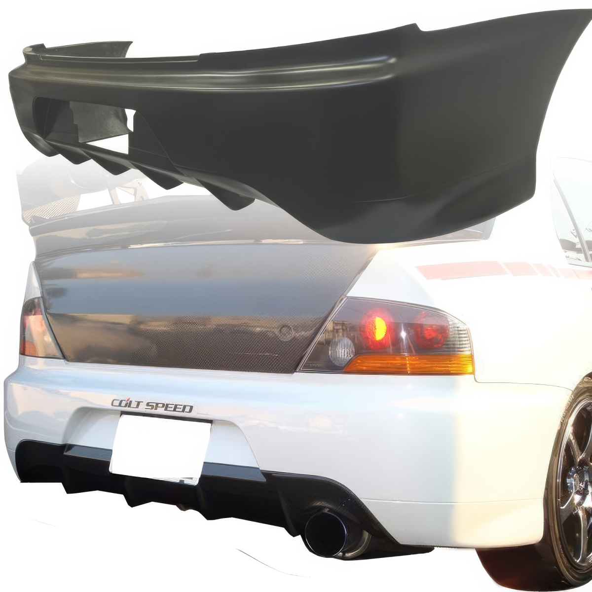 Modify your Mitsubishi Evolution 2003 with our Exterior/Rear Bumpers or Lips - 