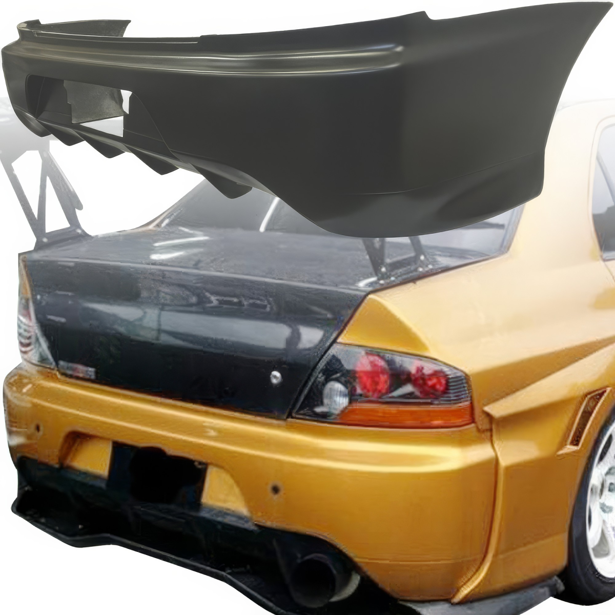 Modify your Mitsubishi Evolution 2003 with our Exterior/Rear Bumpers or Lips - 