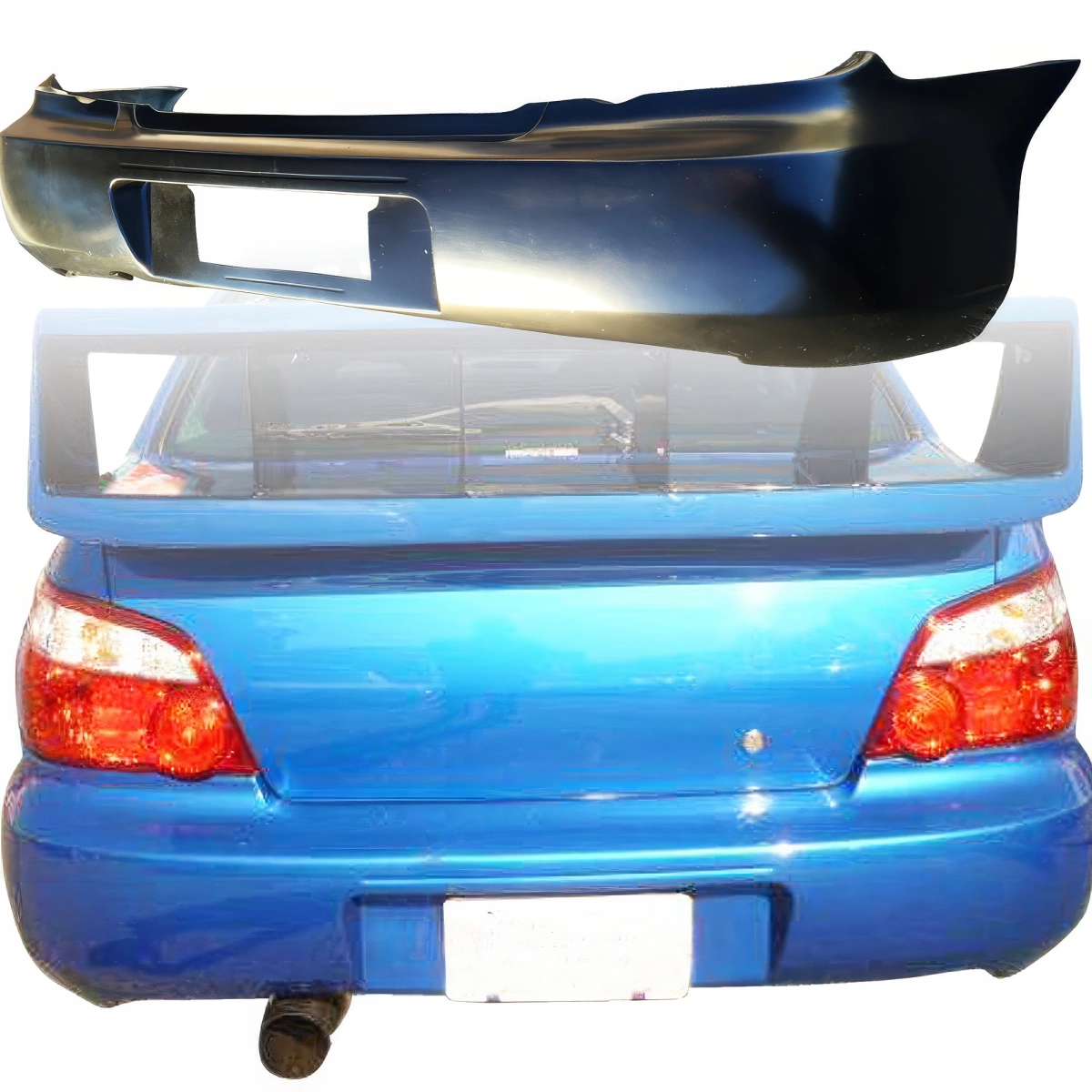 Modify your Subaru Impreza 2004 with our Exterior/Rear Bumpers - 1