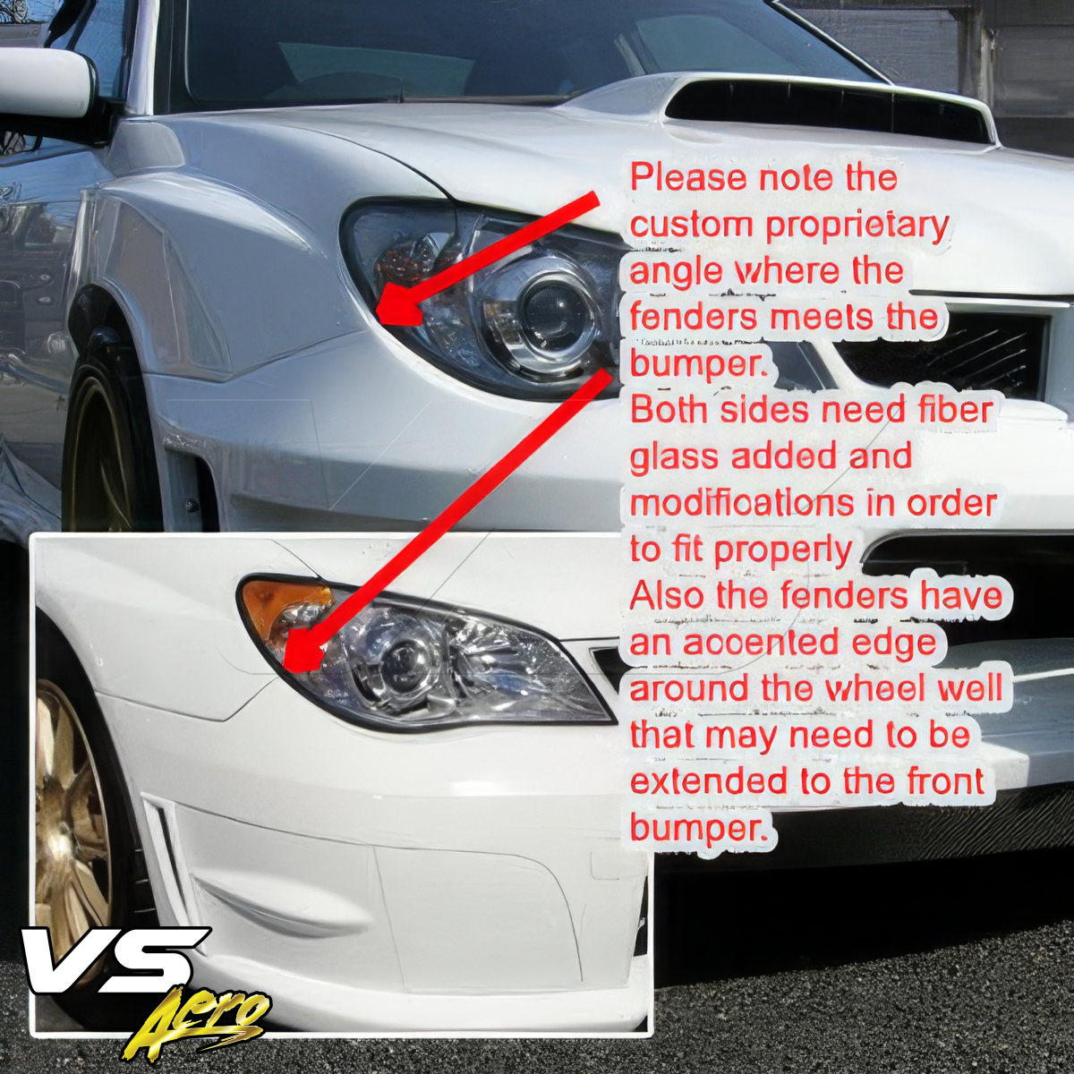 Modify your Subaru Impreza 2006 with our Exterior/Fenders -