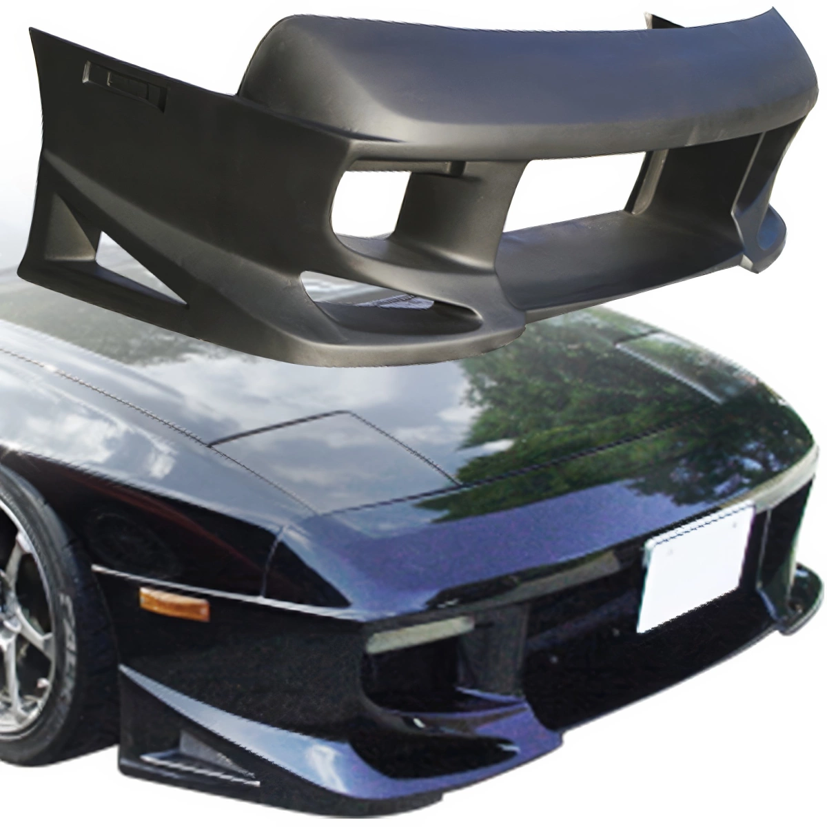 Modify your Mazda RX-7 1986 with our Exterior/Front Bumpers - 14