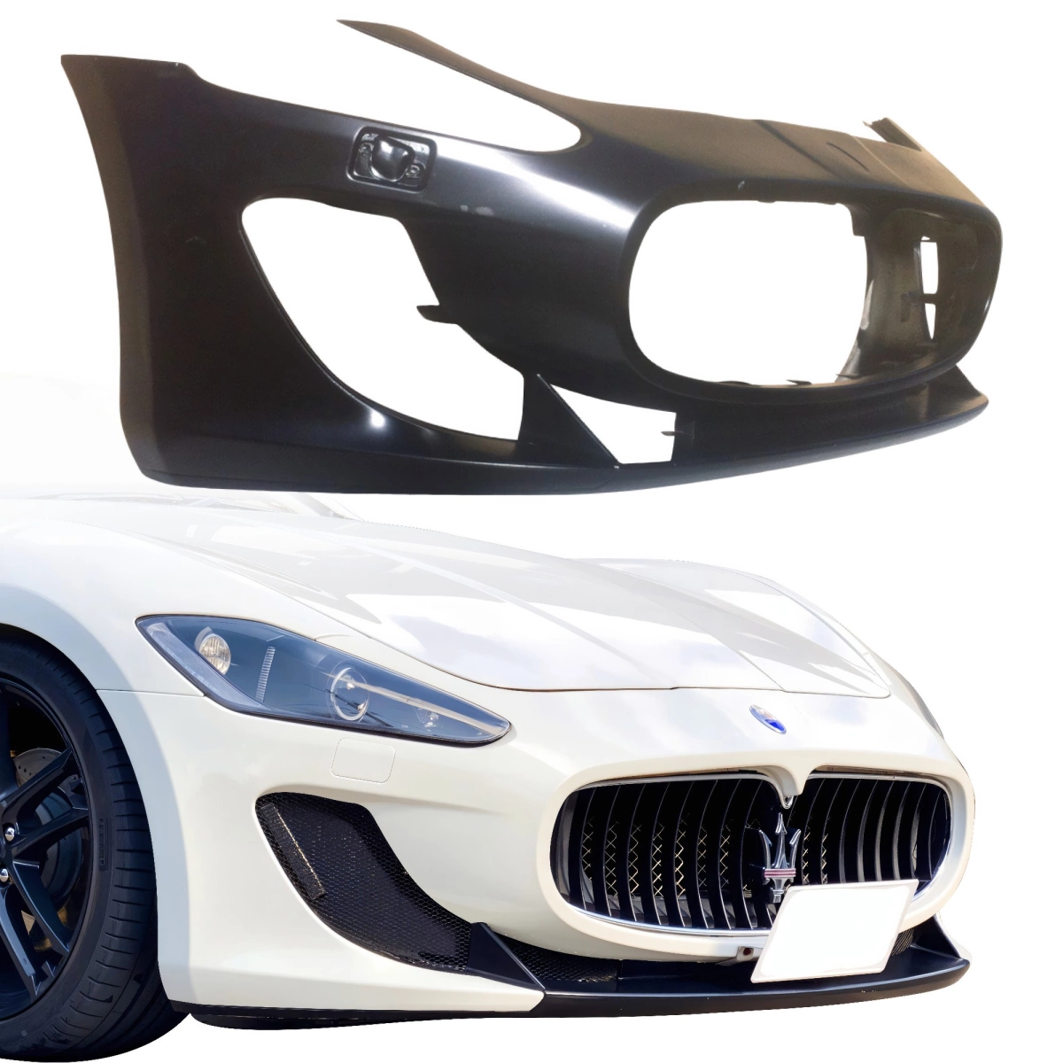 Modify your Maserati GranTurismo 2008 with our Exterior/Front Bumpers - 1