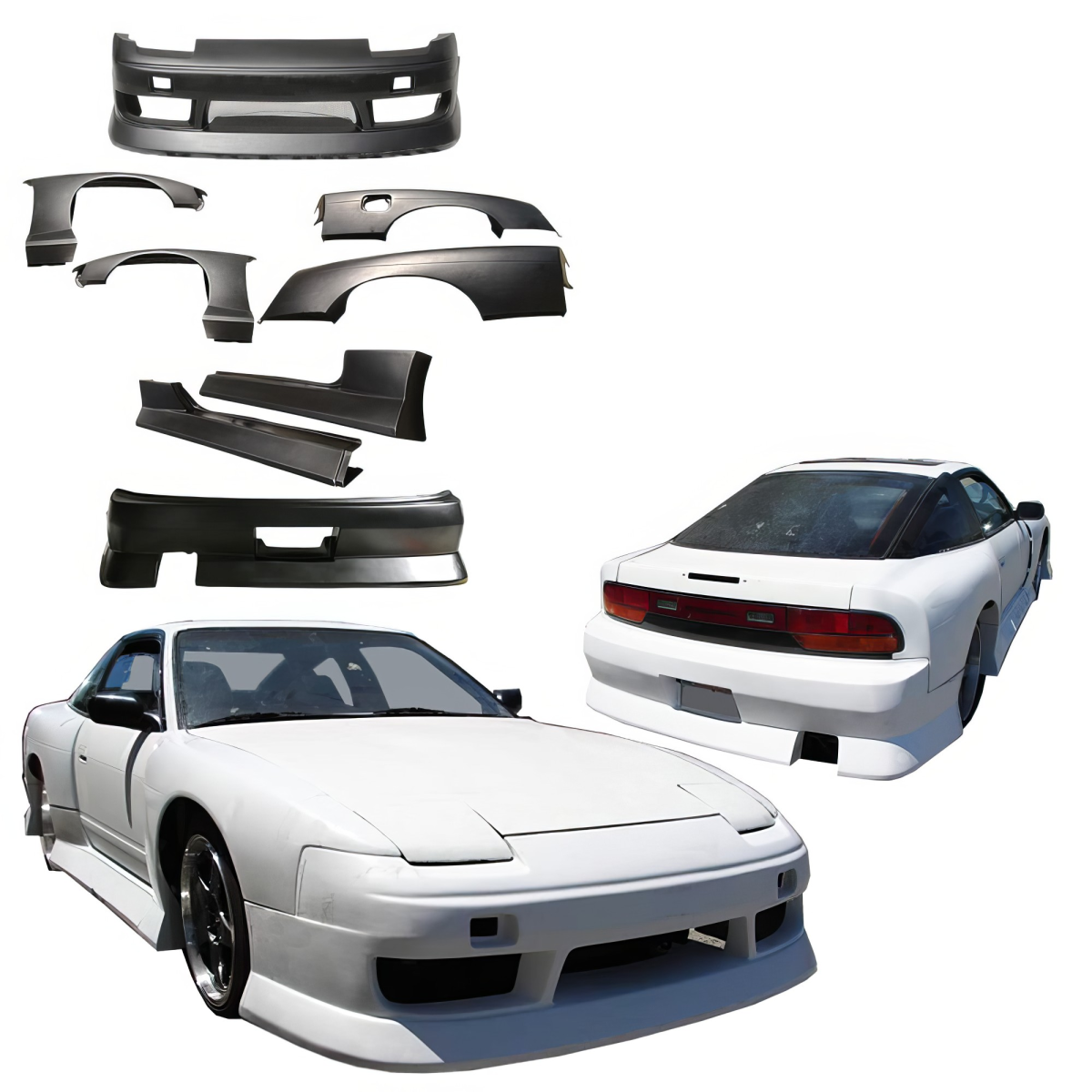 Modify your Nissan 240SX 1989 with our Exterior/Complete Body Kits - 