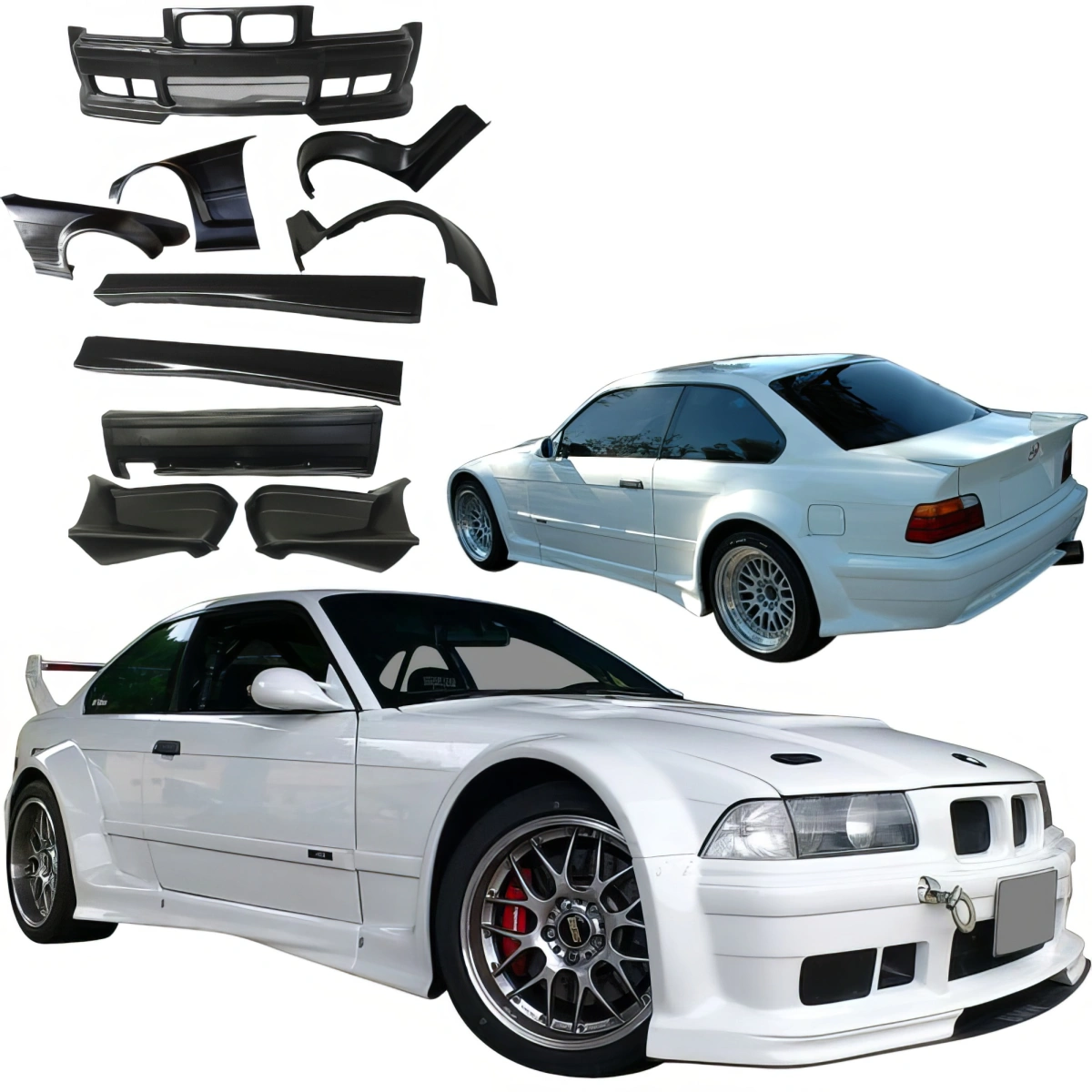 Modify your BMW 3-Series 1992 with our Exterior/Complete Body Kits - 1