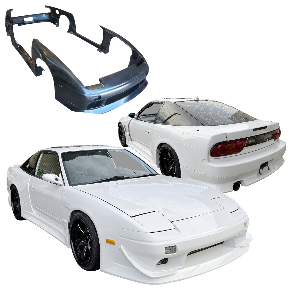 Modify your Nissan 240SX 1989 with our Exterior/Complete Body Kits - 