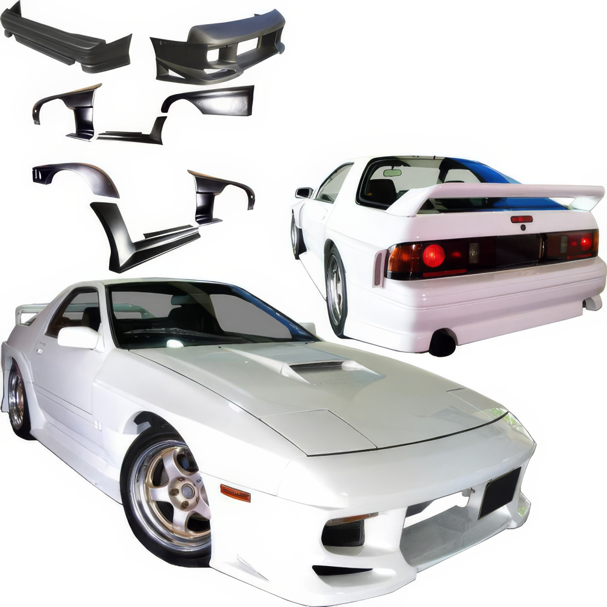 Modify your Mazda RX-7 1986 with our Exterior/Complete Body Kits - 