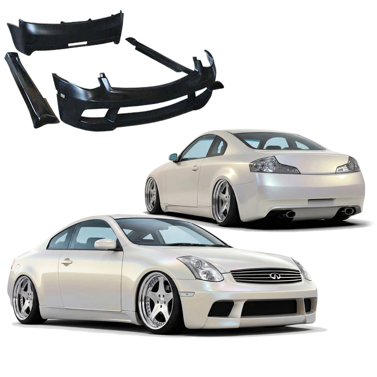 Modify your Infiniti G35 2003 with our Exterior/Complete Body Kits - 1