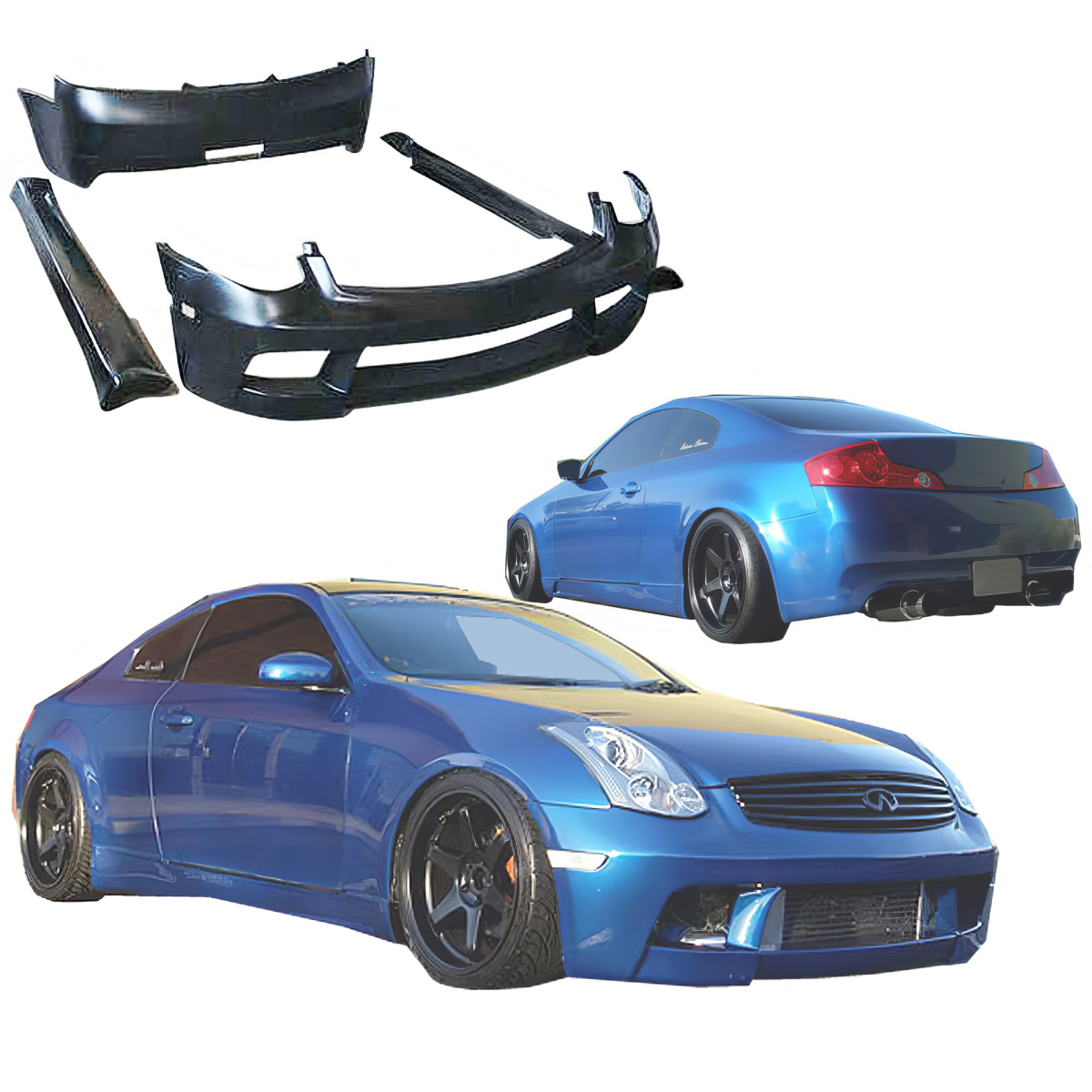 Modify your Infiniti G35 2003 with our Exterior/Complete Body Kits - 