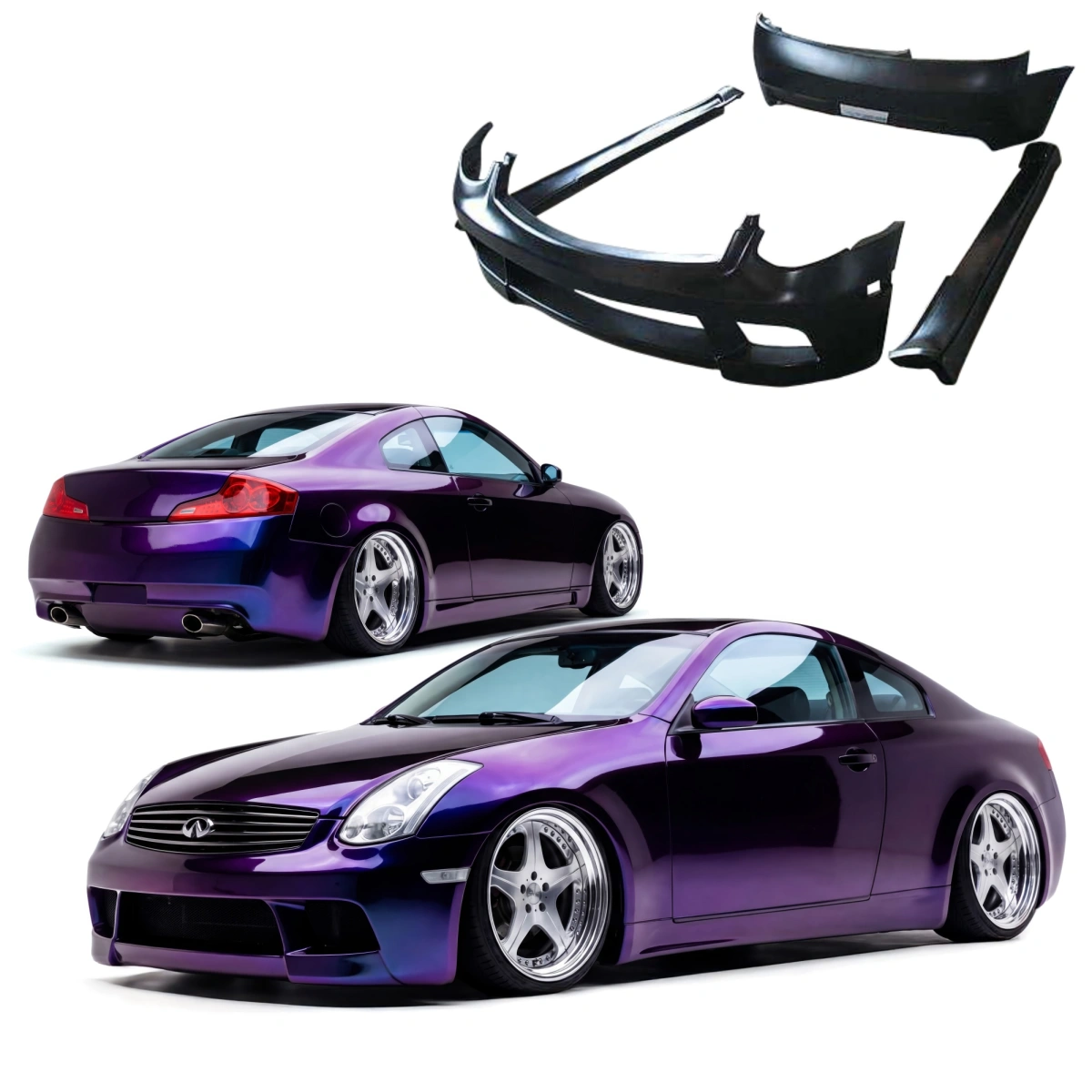 Modify your Infiniti G35 2003 with our Exterior/Complete Body Kits - 4