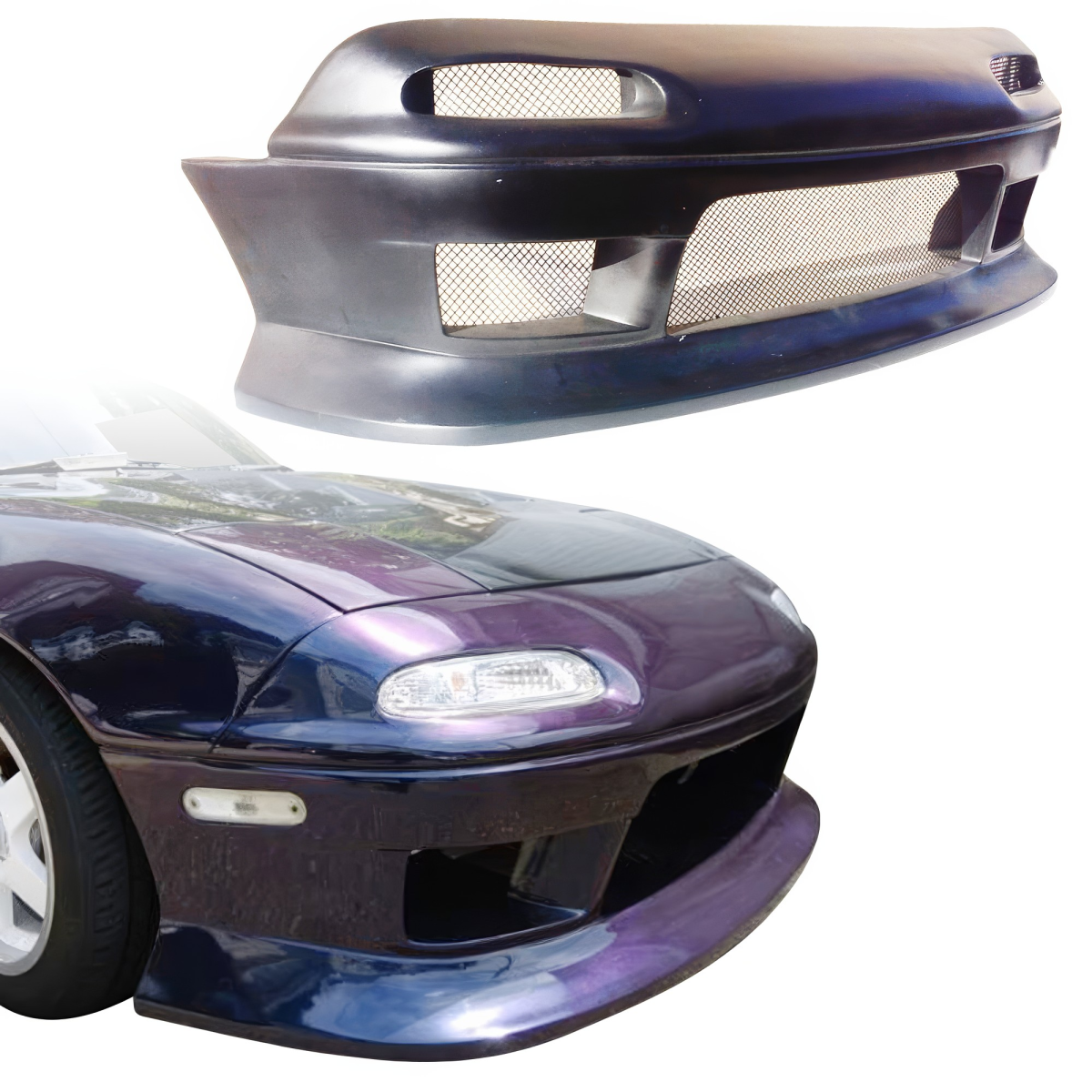 Modify your Mazda Miata 1990 with our Exterior/Front Bumpers or Lips - 