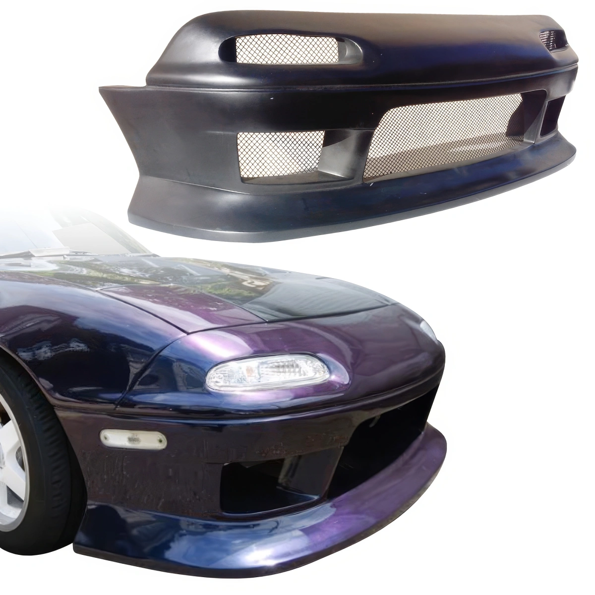 Modify your Mazda Miata 1990 with our Exterior/Front Bumpers - 12