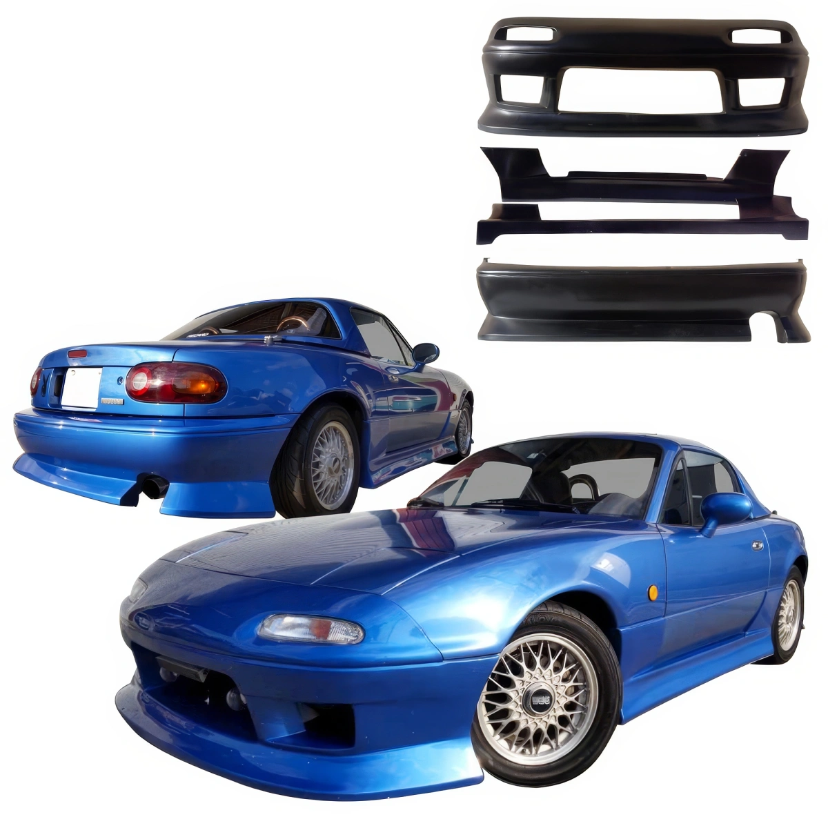Modify your Mazda Miata 1990 with our Exterior/Complete Body Kits - 1