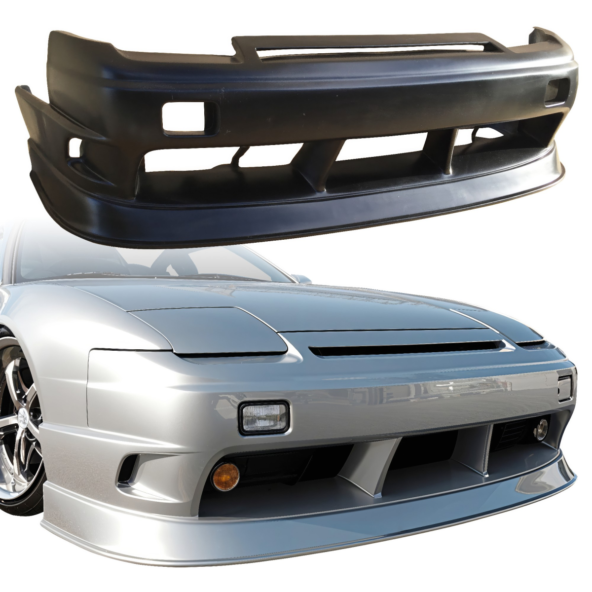 Modify your Nissan 240SX 1989 with our Exterior/Front Bumpers -