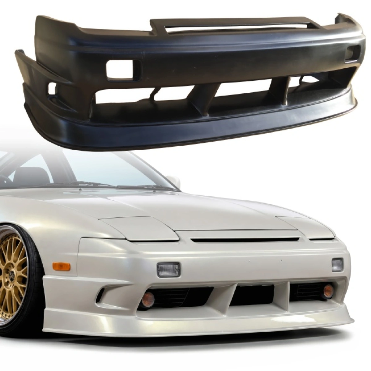Modify your Nissan 240SX 1989 with our Exterior/Front Bumpers - 1