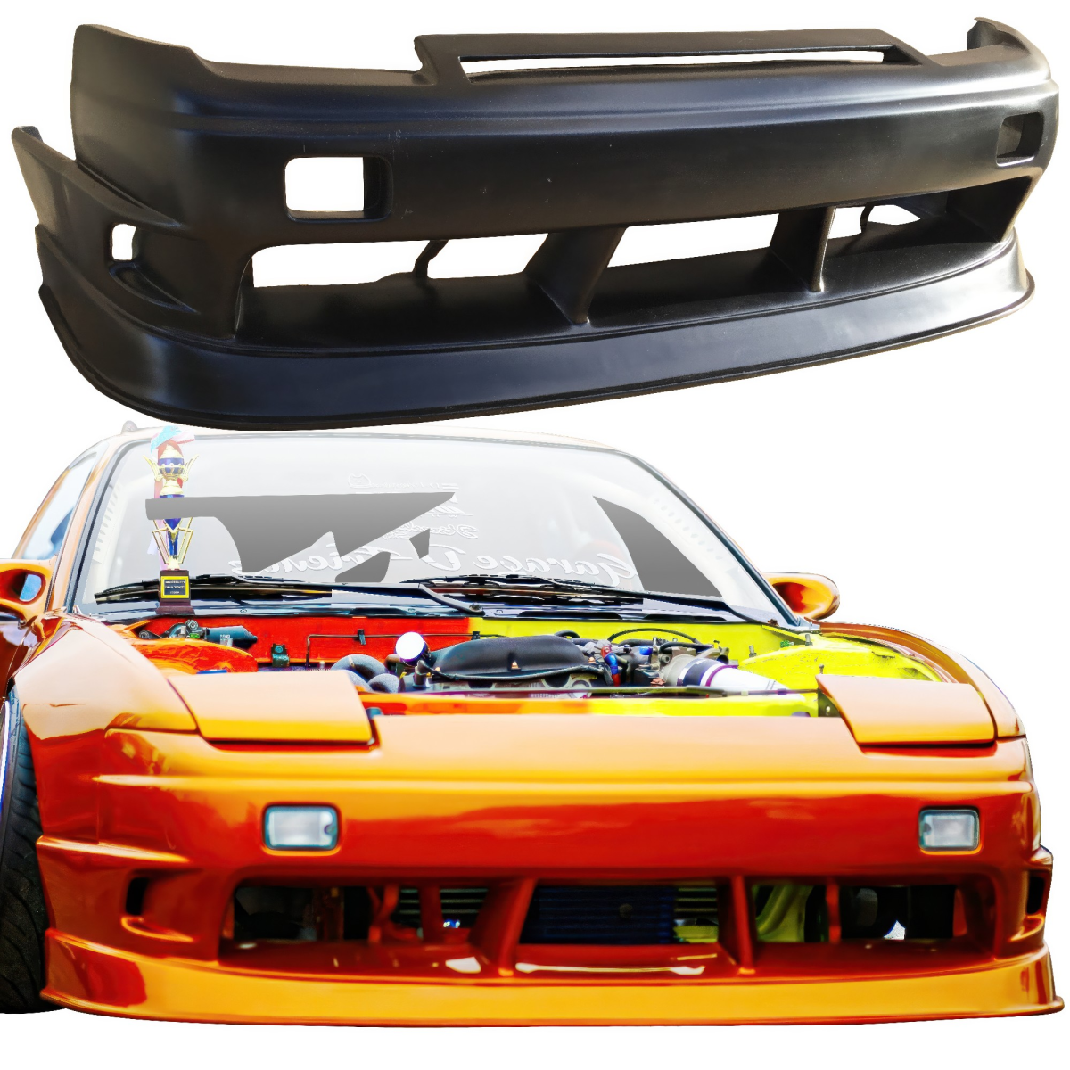 Modify your Nissan 240SX 1989 with our Exterior/Front Bumpers -