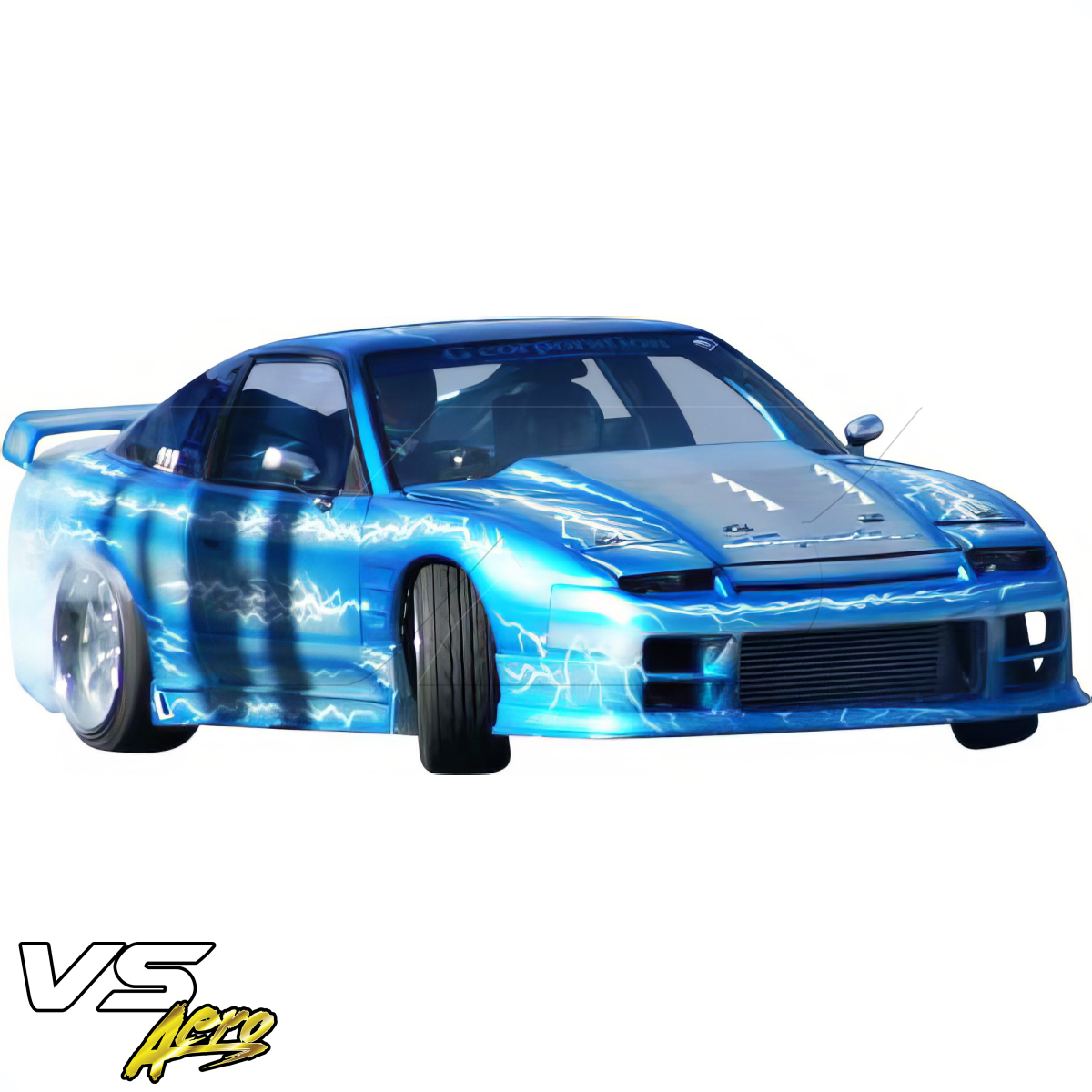 Modify your Nissan 240SX 1989 with our Exterior/Side Skirts - 