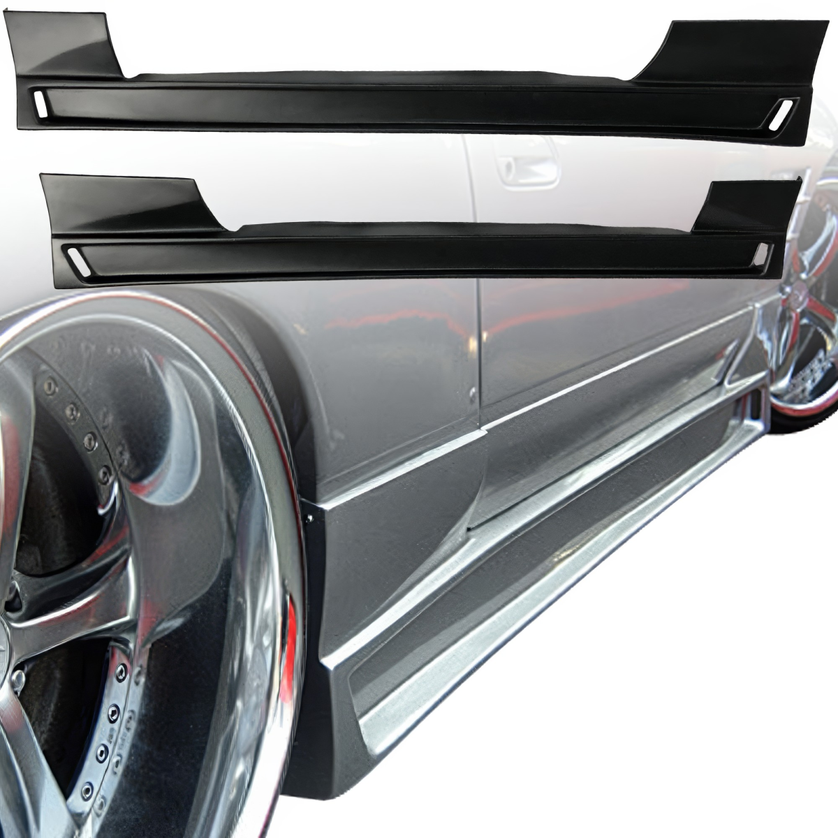 Modify your Nissan 240SX 1989 with our Exterior/Side Skirts - 