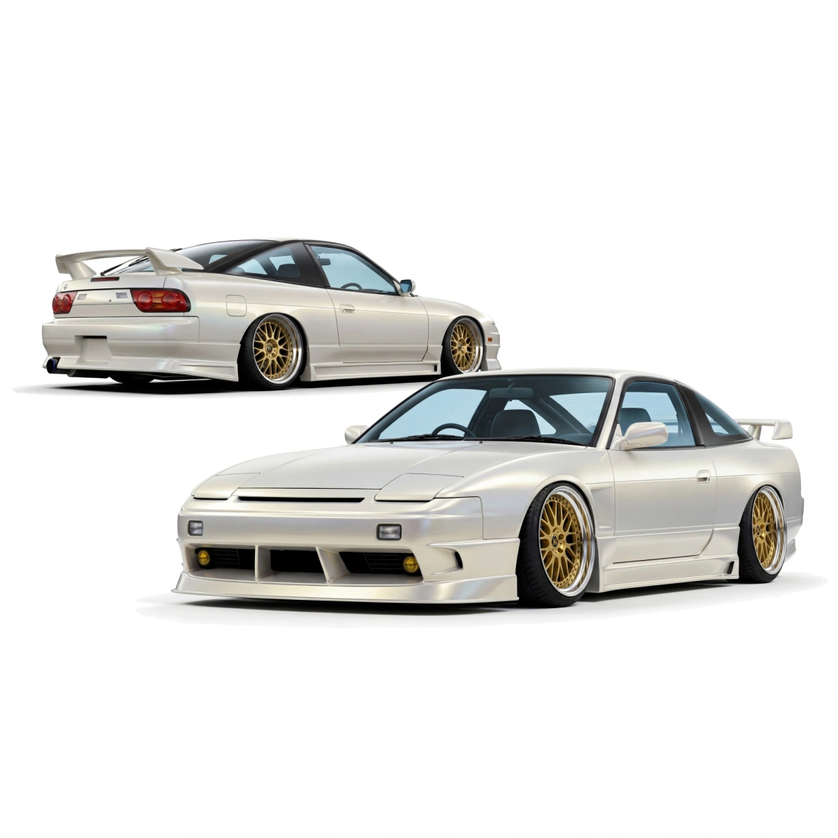 Modify your Nissan 240SX 1989 with our Exterior/Complete Body Kits - 1