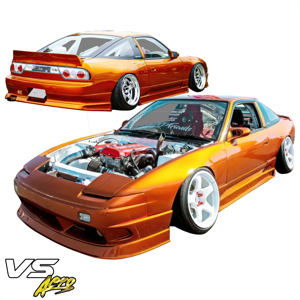 Modify your Nissan 240SX 1989 with our Exterior/Complete Body Kits - 5