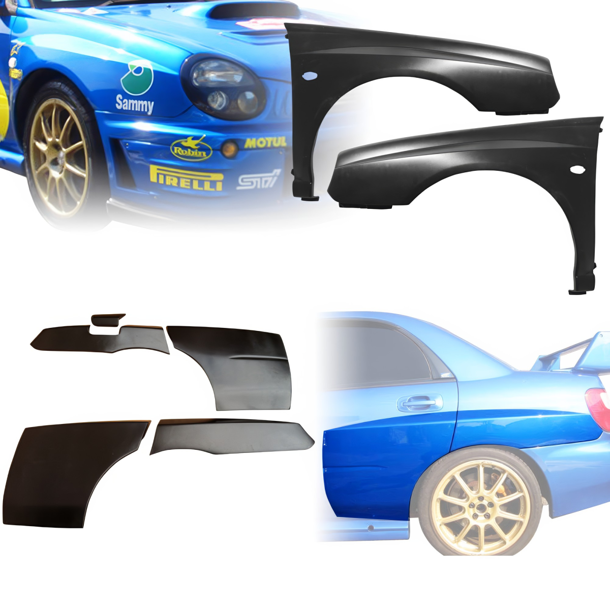 Modify your Subaru Impreza 2002 with our Exterior/Fenders - 