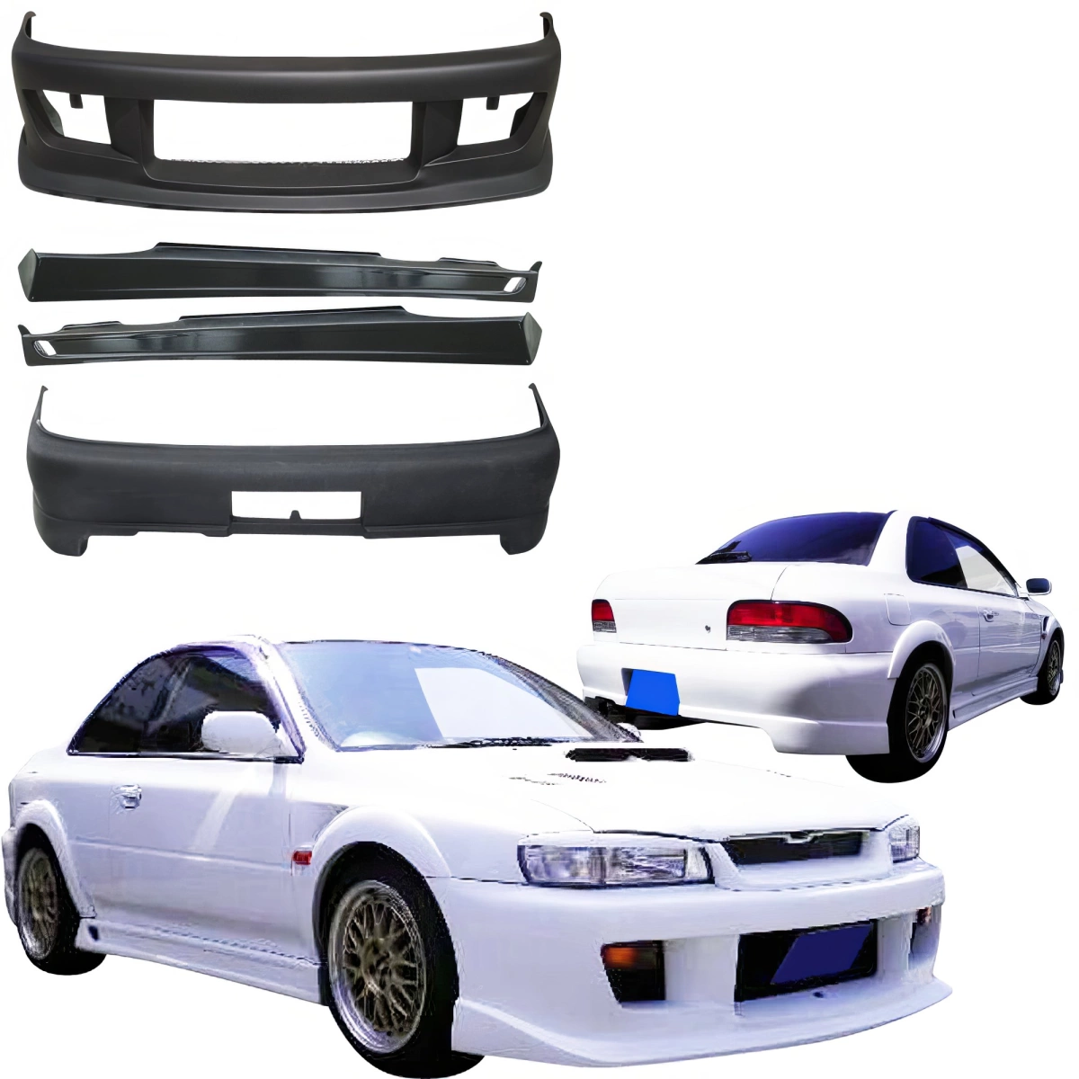 Modify your Subaru Impreza 1993 with our Exterior/Complete Body Kits - 1