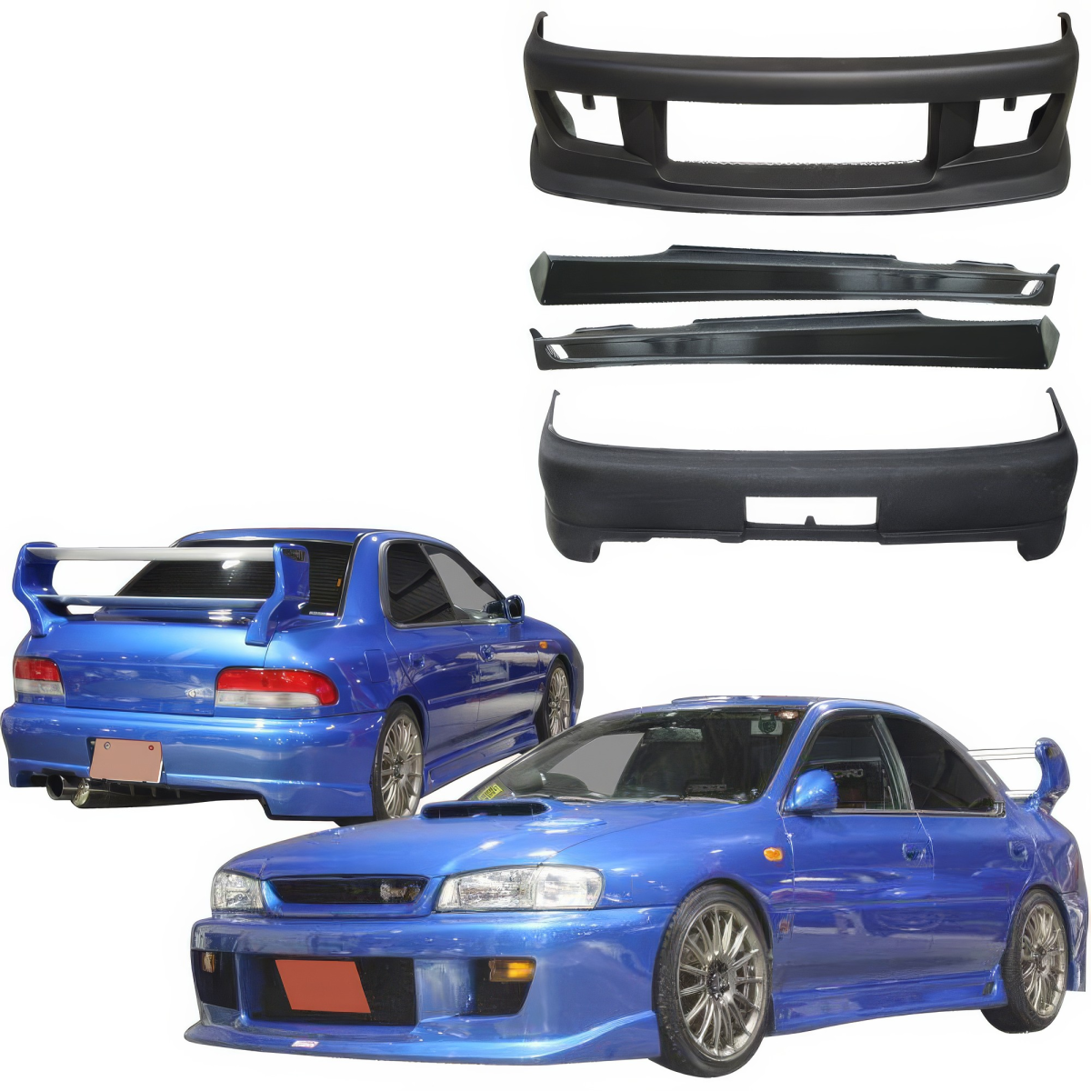 Modify your Subaru Impreza 1993 with our Exterior/Complete Body Kits - 