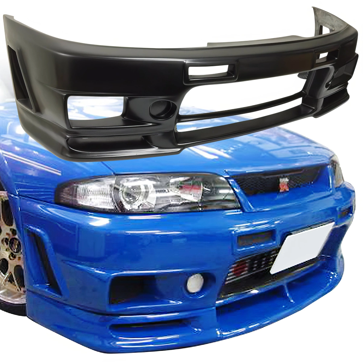 Modify your Nissan Skyline (R33) GTS 1995 with our Exterior/Front Bumpers - 5
