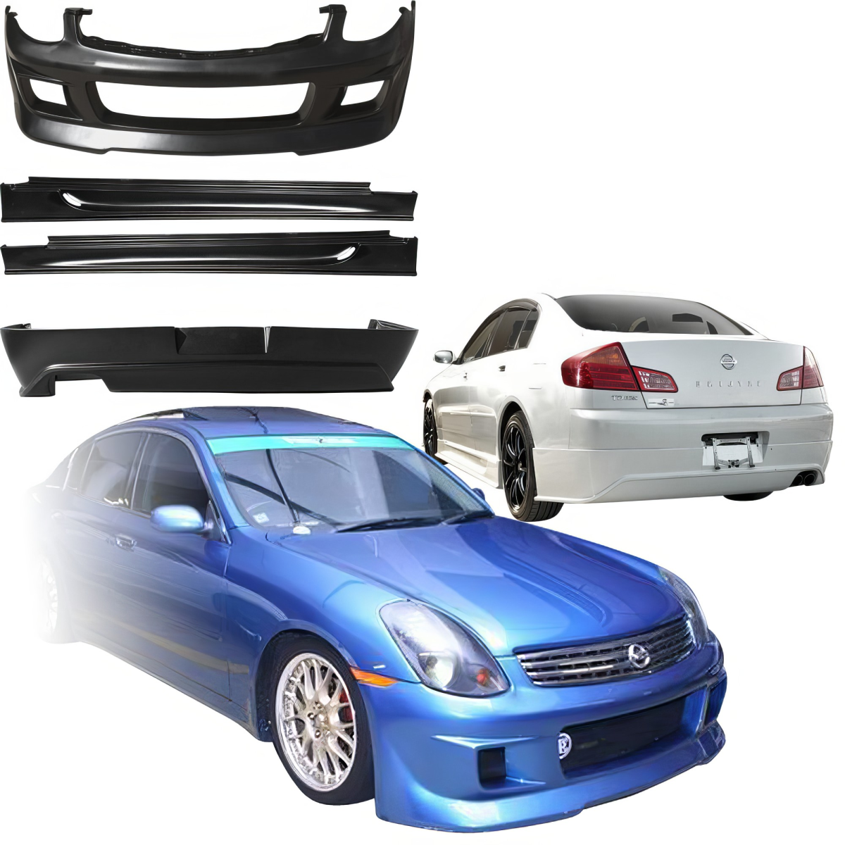 Modify your Infiniti G35 2003 with our Exterior/Complete Body Kits - 