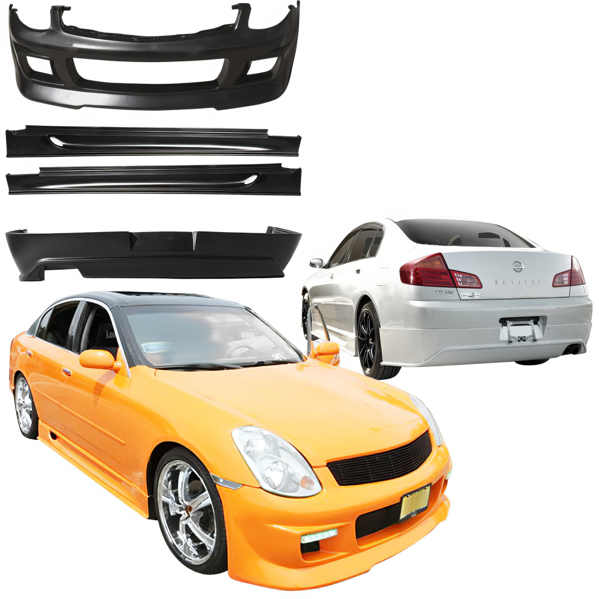 Modify your Infiniti G35 2003 with our Exterior/Complete Body Kits - 