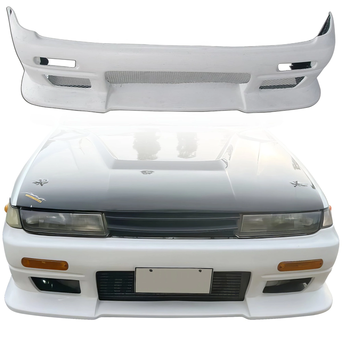 Modify your Nissan Cefiro 1988 with our Exterior/Front Bumpers - 1