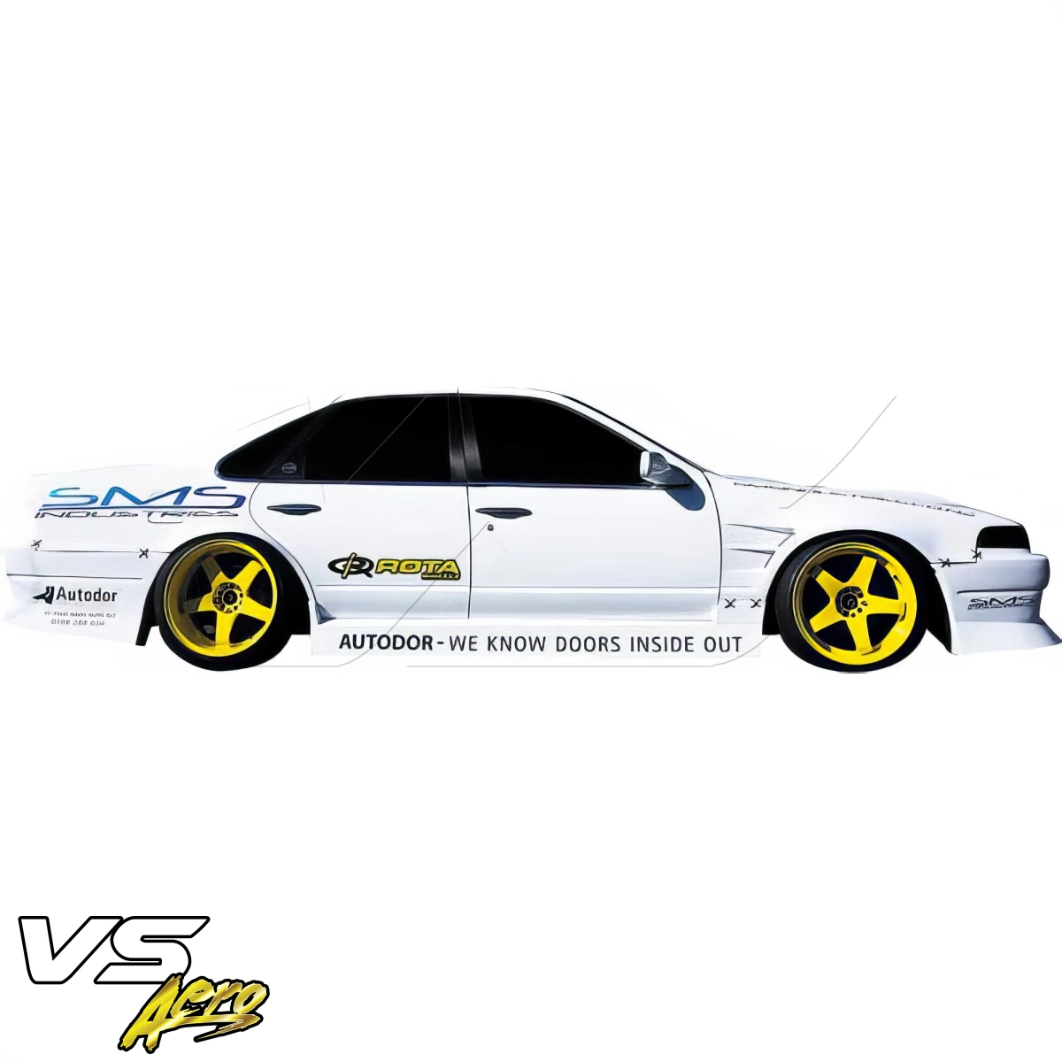 Modify your Nissan Cefiro 1988 with our Exterior/Side Skirts - 7