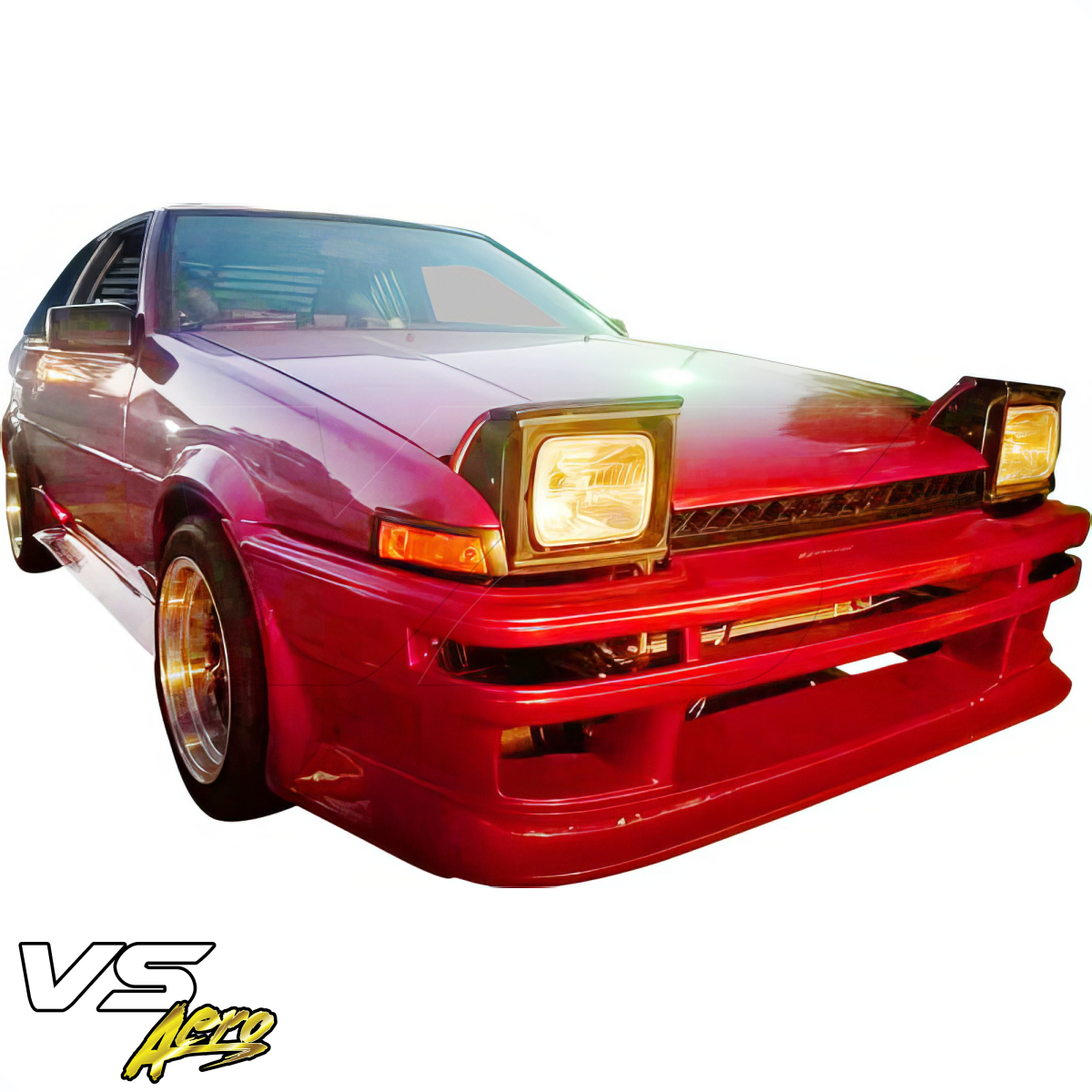 Modify your Toyota Corolla 1984 with our Exterior/Front Bumpers or Lips - 