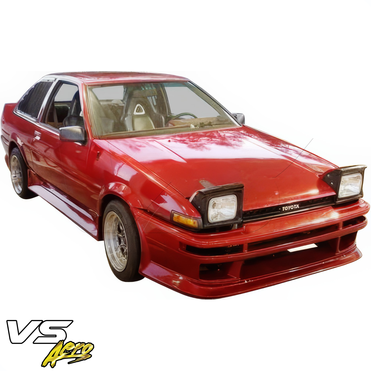 Modify your Toyota Corolla 1984 with our Exterior/Front Bumpers or Lips - 