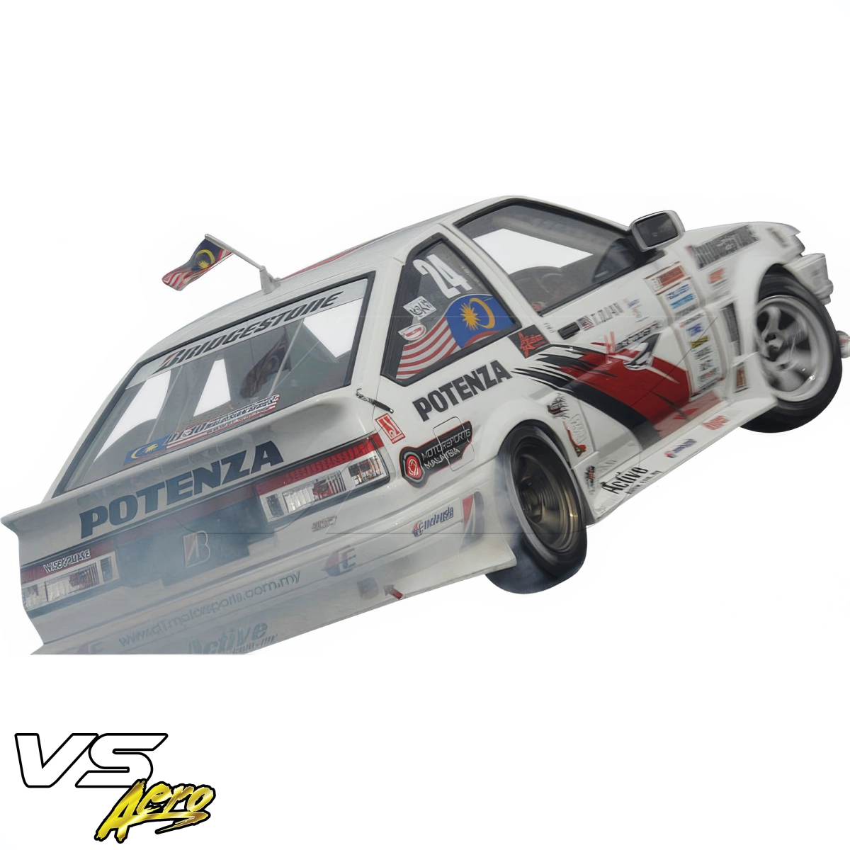 Modify your Toyota Corolla 1984 with our Exterior/Rear Bumpers - 8