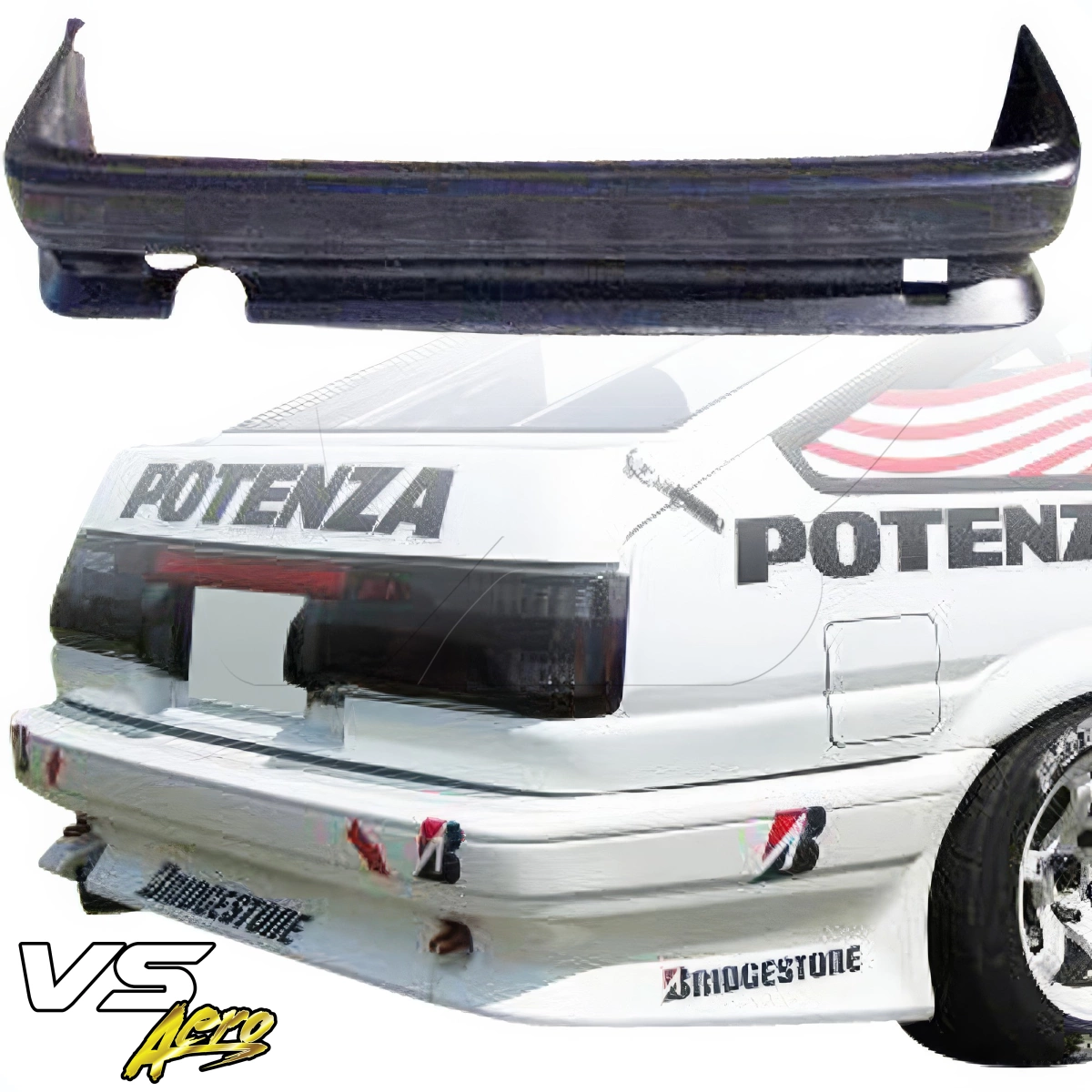 Modify your Toyota Corolla 1984 with our Exterior/Rear Bumpers - 15