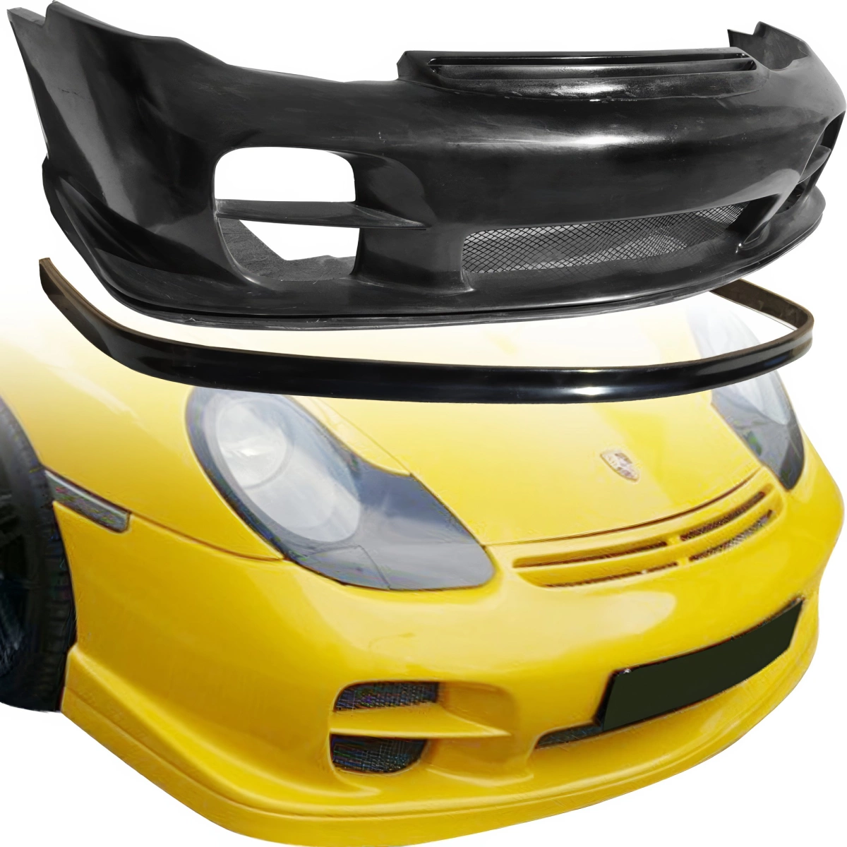 Modify your Porsche Boxster 1999 with our Exterior/Front Bumpers - 8