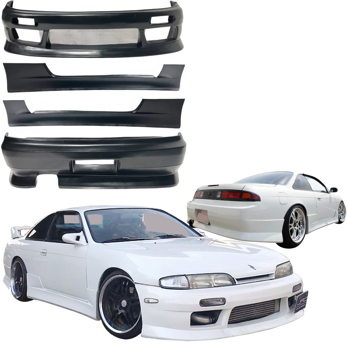 Modify your Nissan 240SX 1995 with our Exterior/Complete Body Kits - 