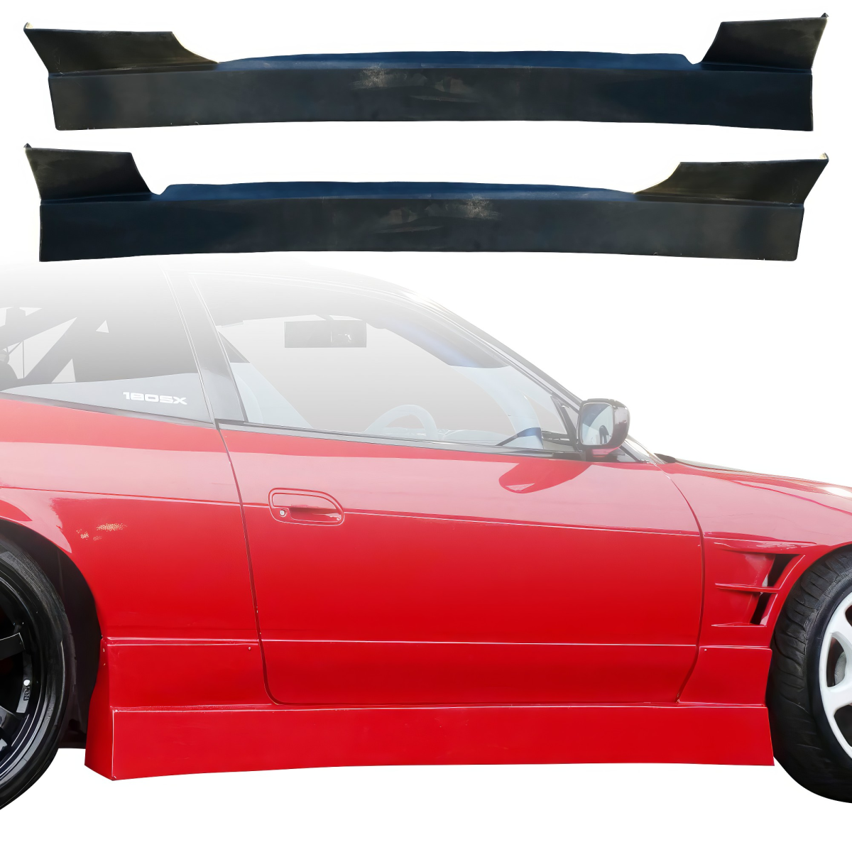 Modify your Nissan 240SX 1989 with our Exterior/Side Skirts - 